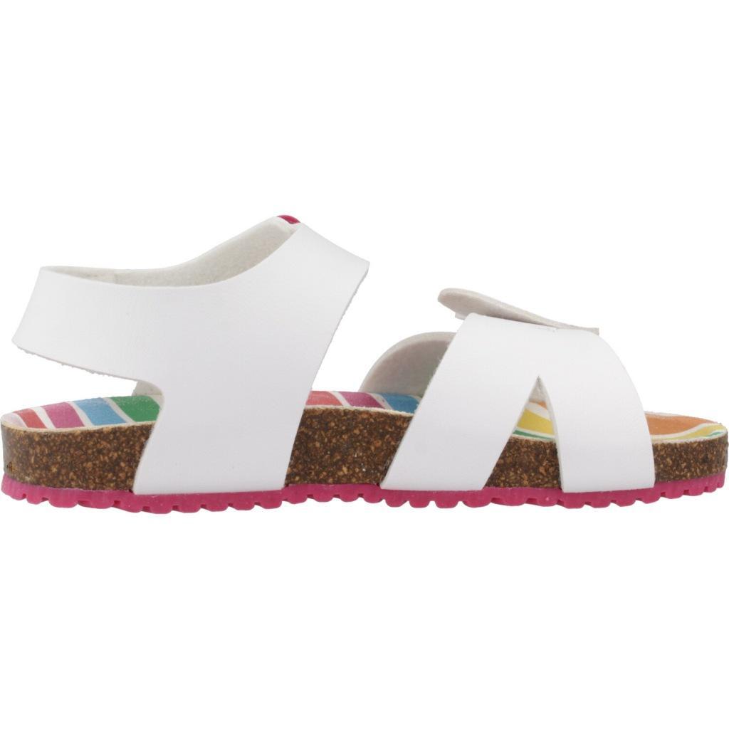 Sandales Agatha Ruiz De La Prada Modèle 242938a Couleur Blanc 4/7