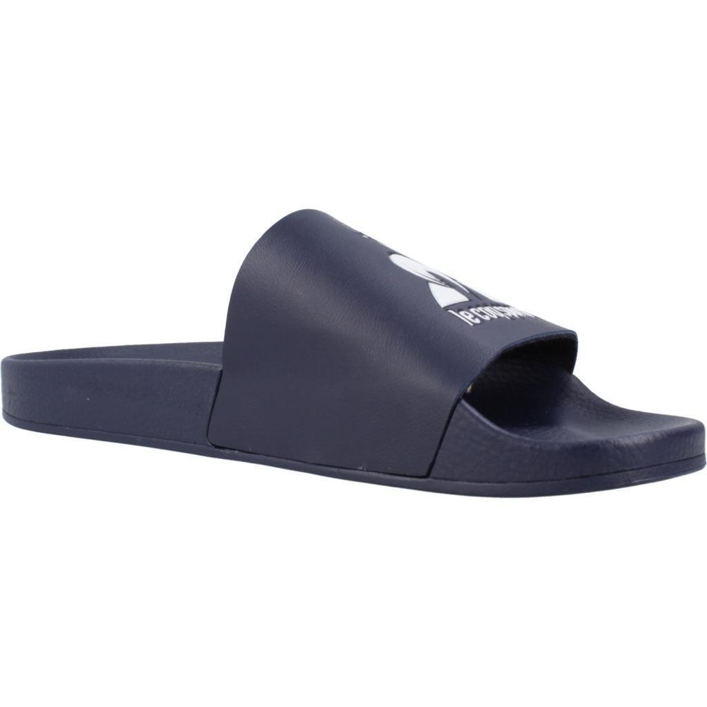 Claquettes Le Coq Sportif Modèle Slide Hf Fef Couleur Bleu 5/5