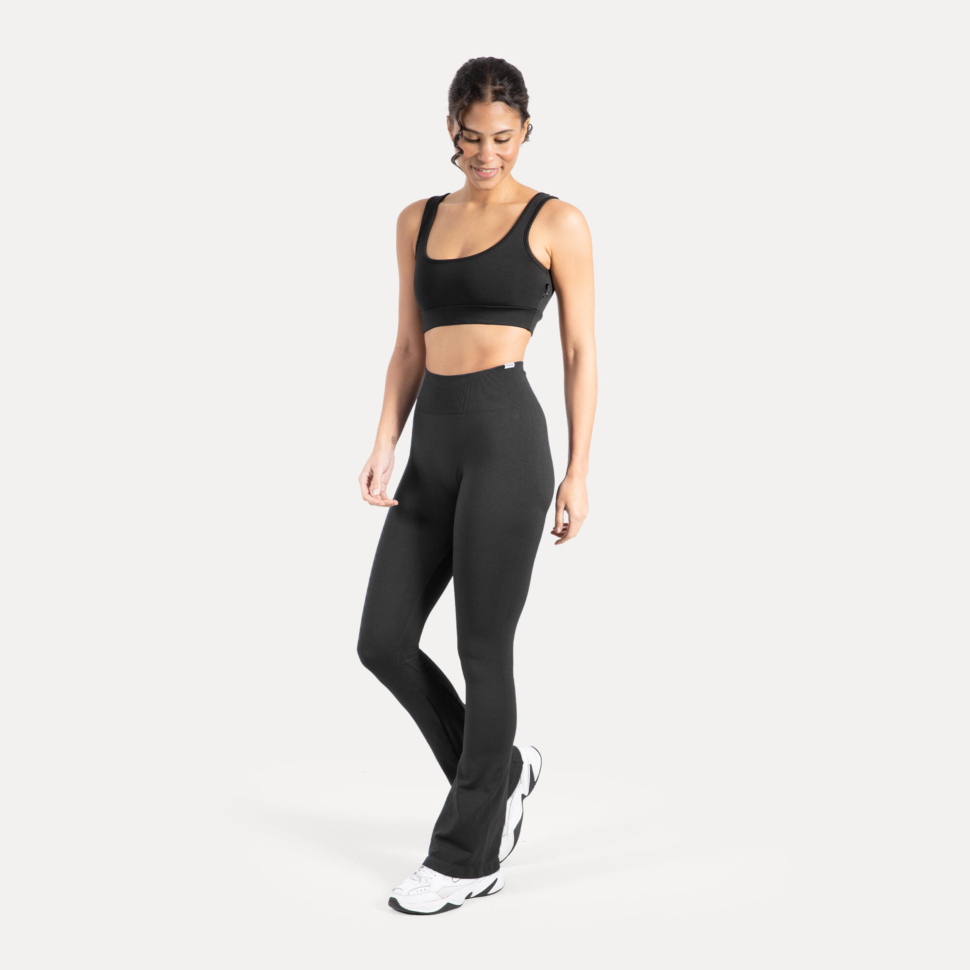Damen Leggings Aylin Scrunch Schwarz 3/6
