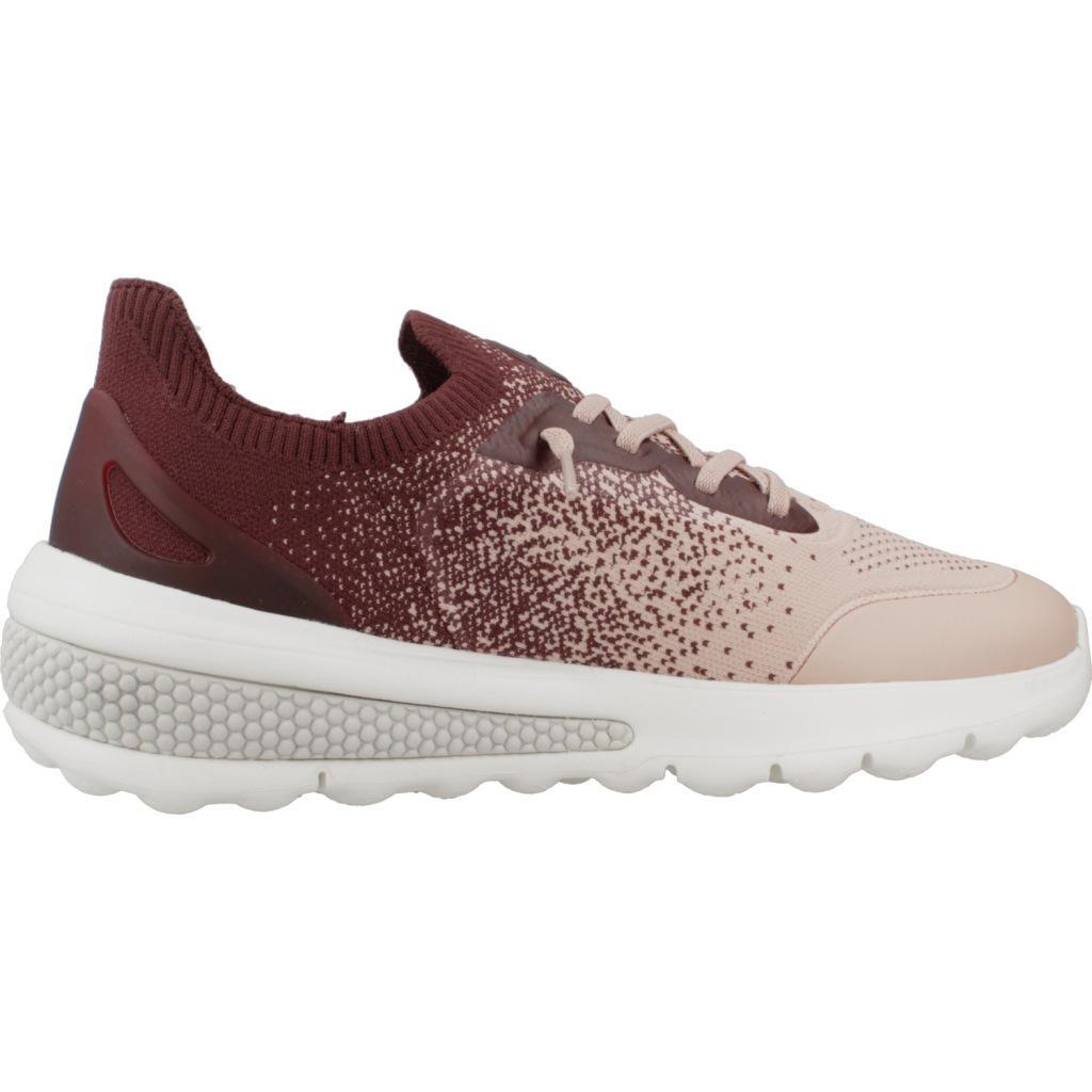 Baskets Geox Modèle D Spherica Actif Couleur Bordeaux 4/5