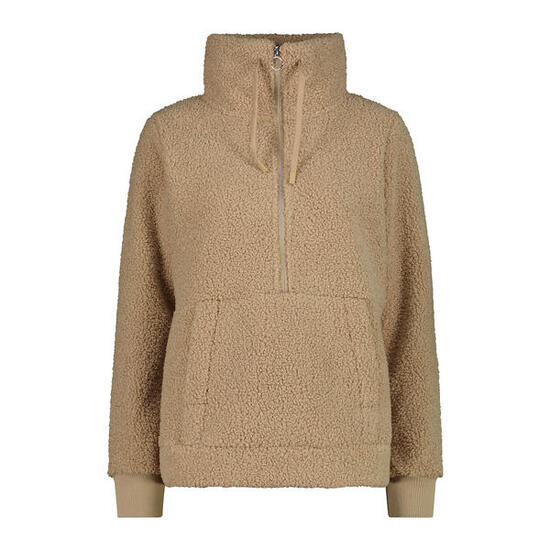 Felpa donna mezza zip CMP