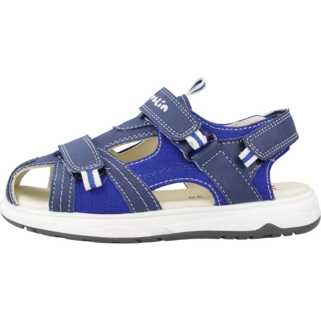 Sandalias Cerradas Niños Garvalin 242850A Azules con Cierre Adherente 2/6