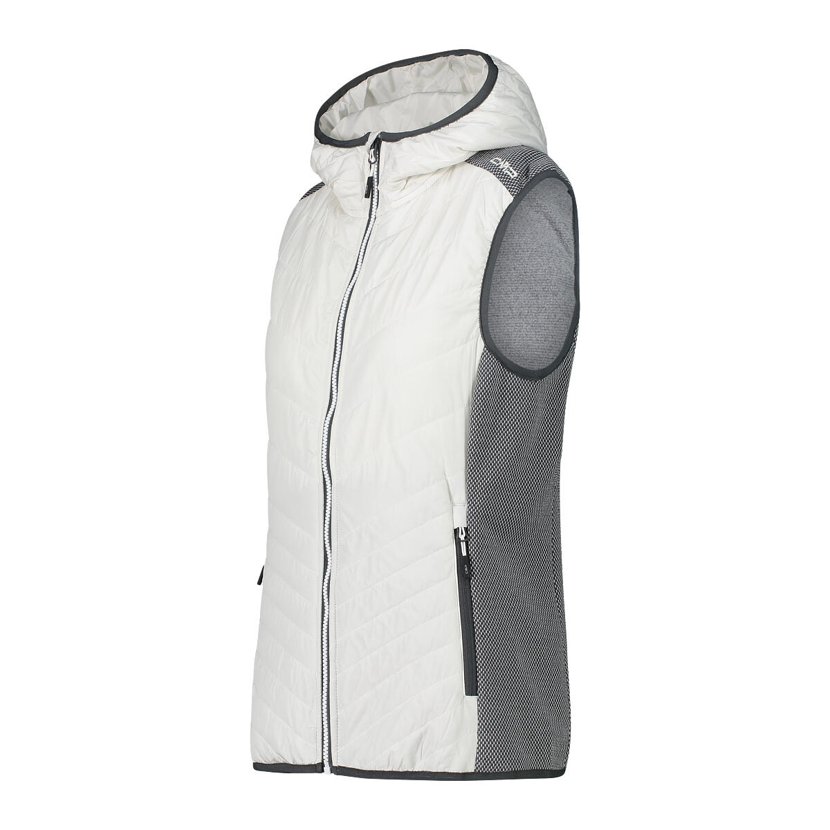 Gilet con cappuccio ibrido donna CMP 3/5