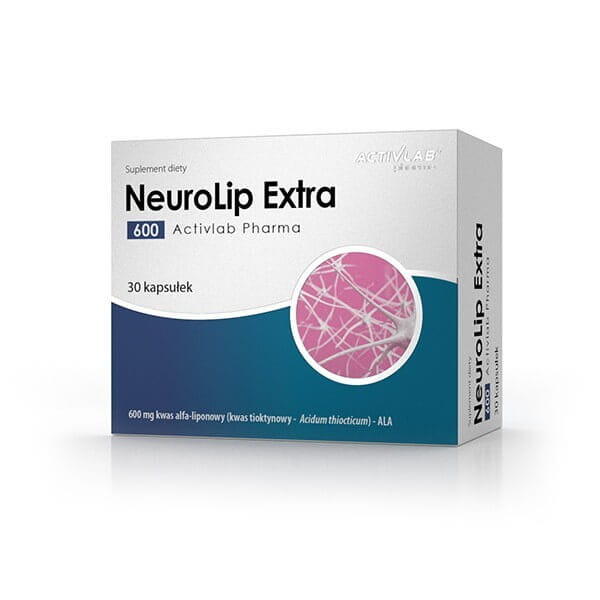 Kwas Alfa-liponowy NeuroLip 600 Activlab Pharma