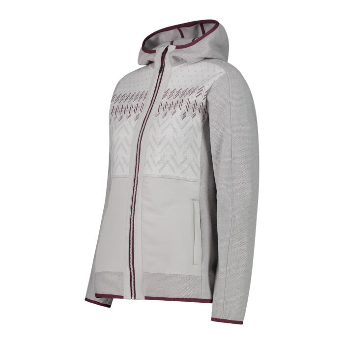 CMP Damen Fleecejacke Woman Jacket Fix Hood 33H2336 3/5