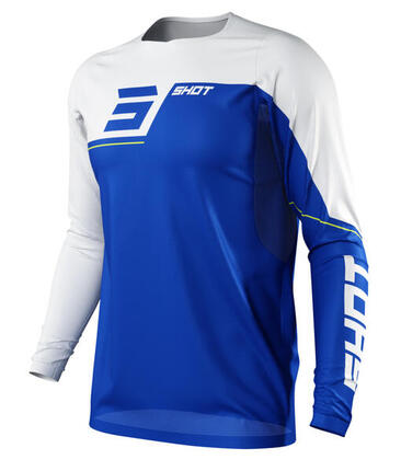 Maillot Manches Longues Shot Revolt Bleu