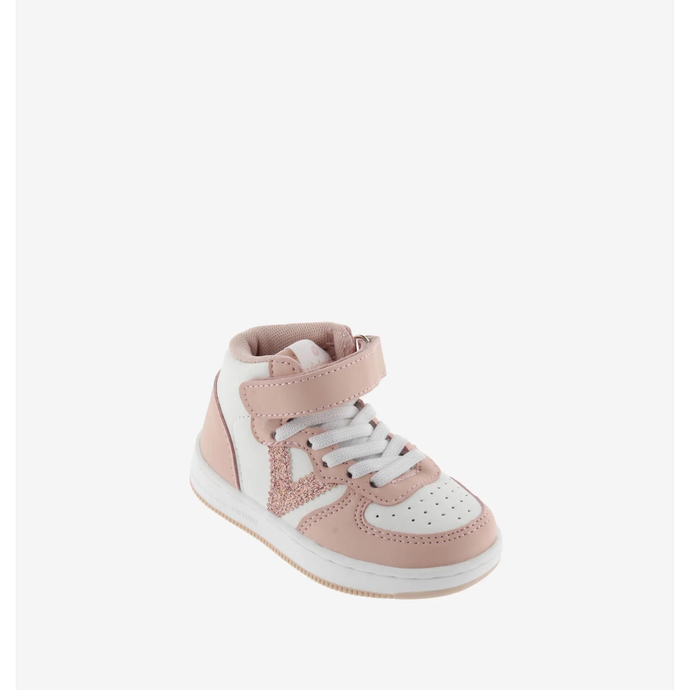 Baskets bébé fille Victoria Tiempo Three-Tone Mid 2/5