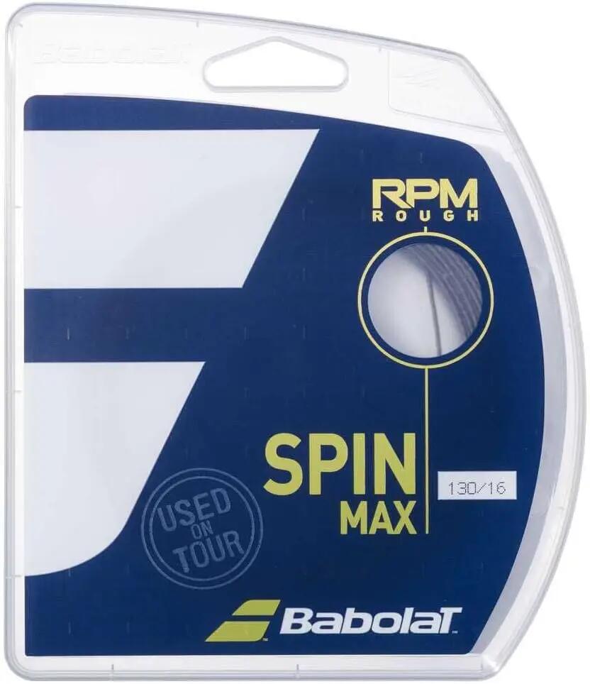 Babolat RPM Blast Rough (16G Yellow) – High-Spin, Durable Tennis String for Aggressive Play -  1