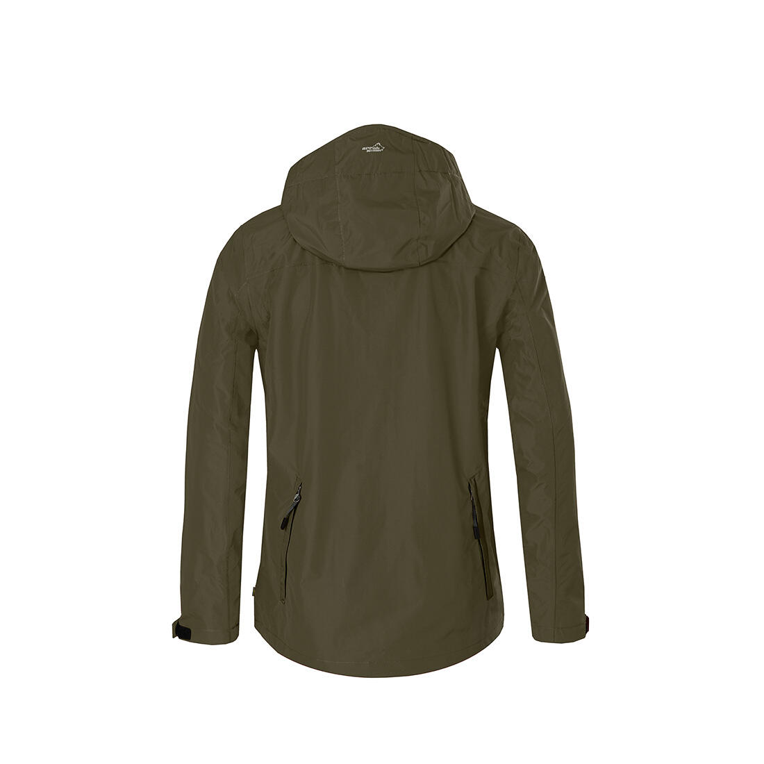 Veste de pluie pour femme olive 3/7
