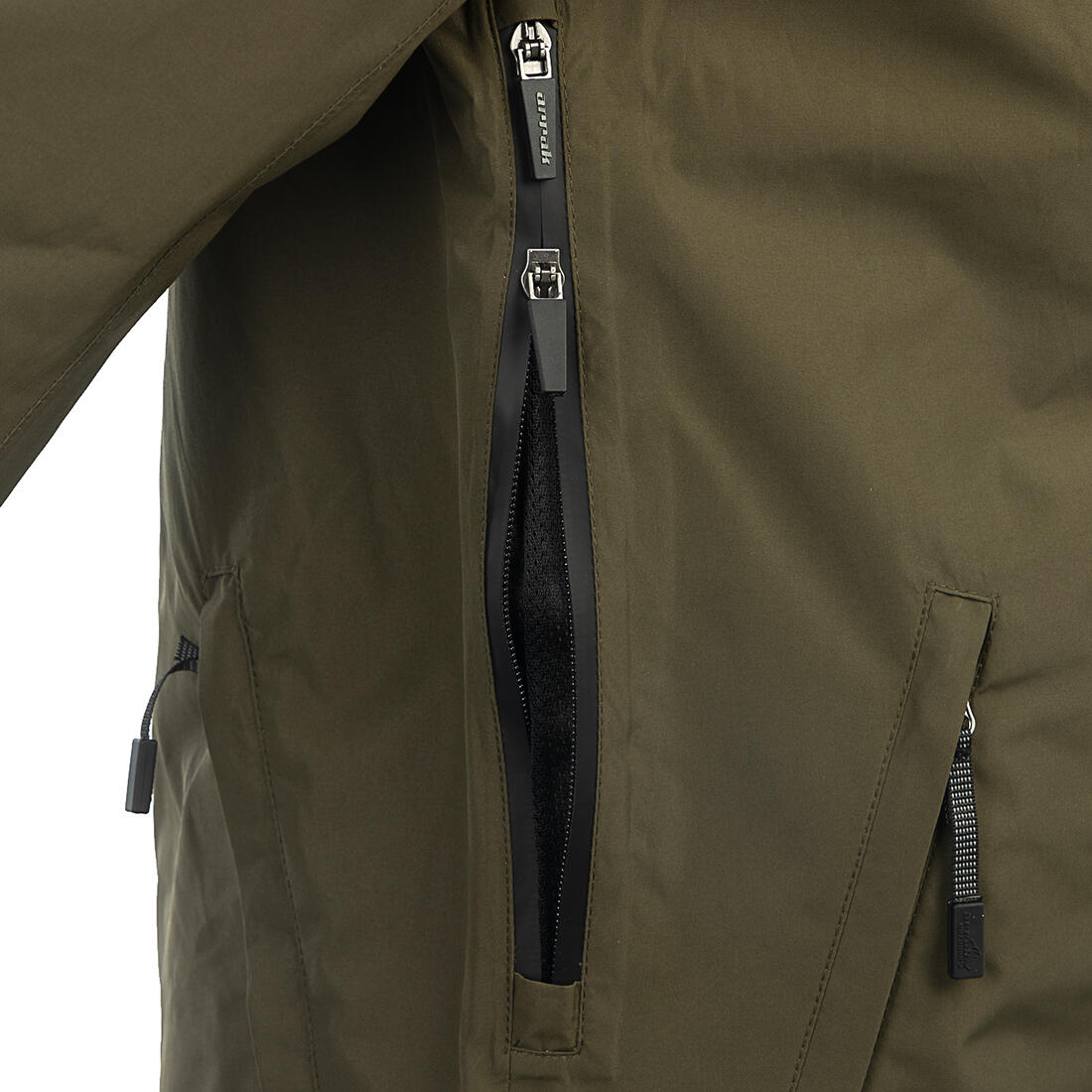 Veste de pluie pour femme olive 4/7