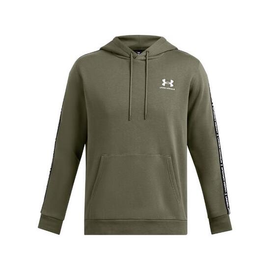 Felpa con cappuccio a bande scritte Under Armour Icon Fleece