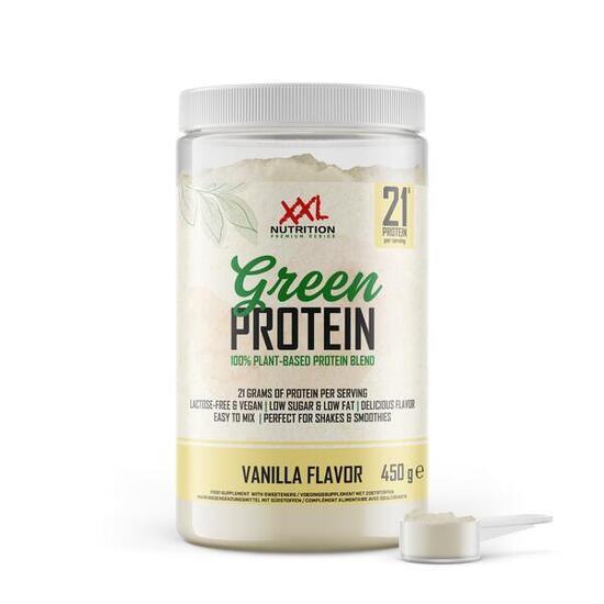 Green Protein - Vegan Eiwitpoeder - Vanille - 450 gram