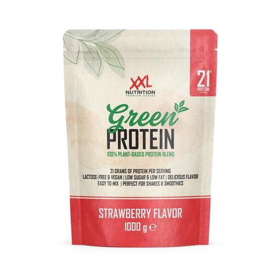 Green Protein - Vegan Eiwitpoeder - Aardbei - 1000 gram