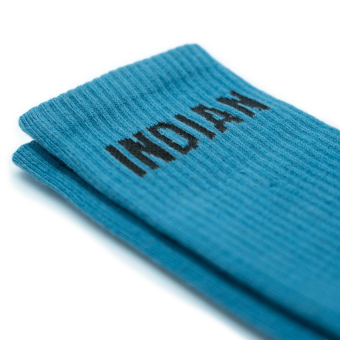 Unisex Calcetines Algodón Transpirables The Indian Face Azul 2/3