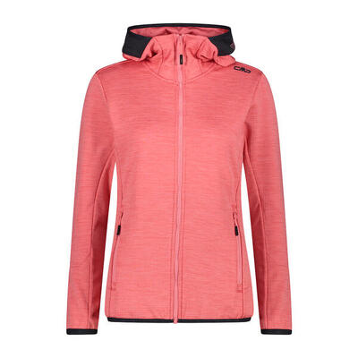 Dames fleece hoodie cmp