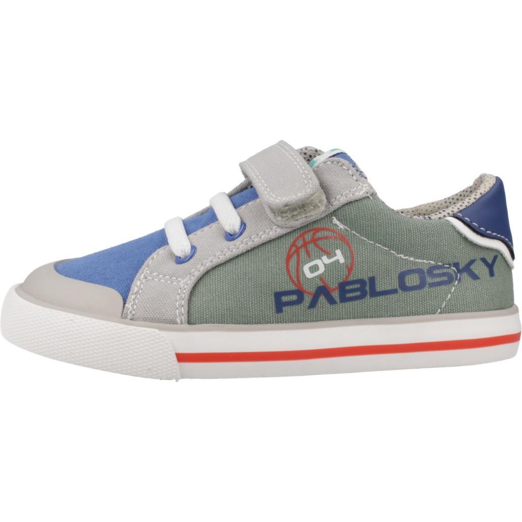 Zapatillas de Lona de Bebé Niño Pablosky con Cierre Adherente 2/6