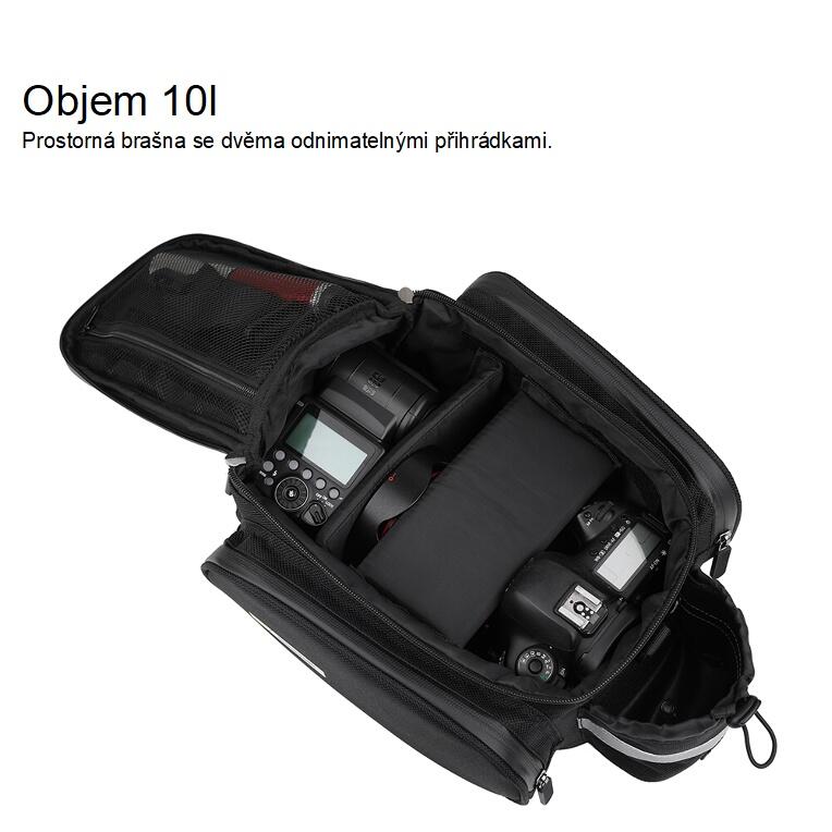 Brašna na kolo pod sedlo na nosič RK6200 3/4