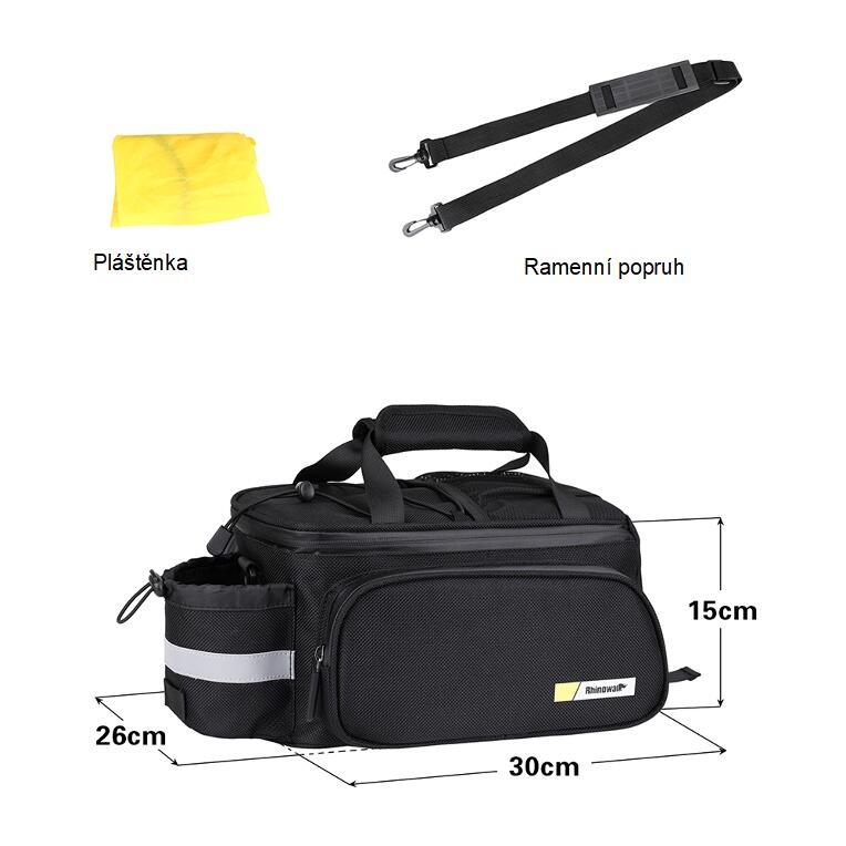 Brašna na kolo pod sedlo na nosič RK6200 4/4