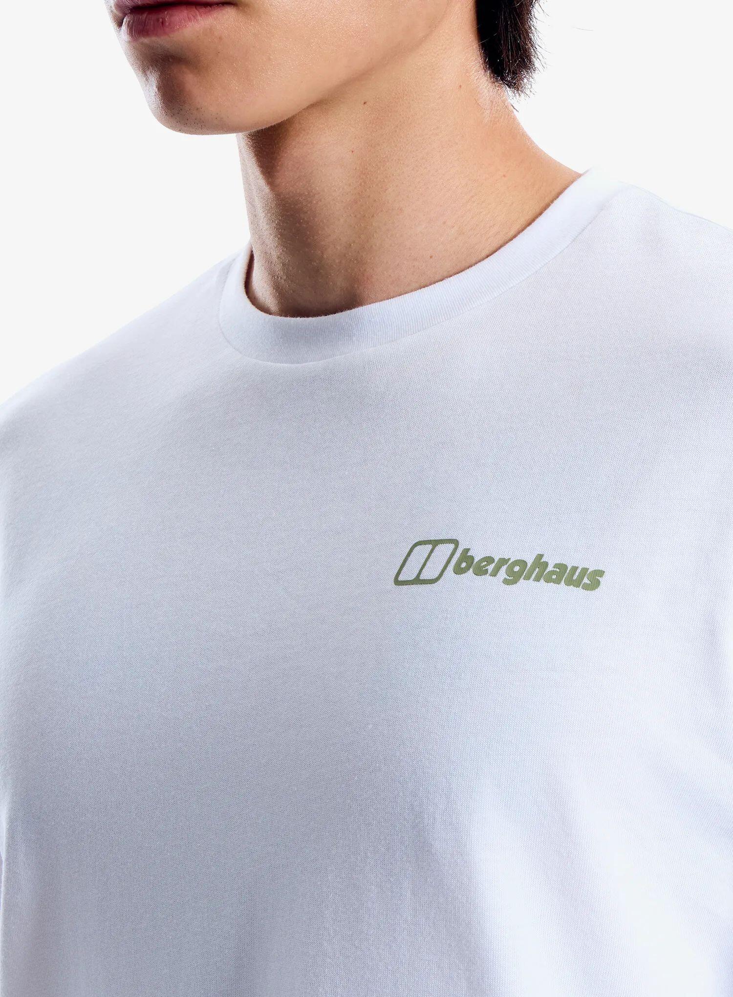 Koszulka bawełniana męska Berghaus Geo Mountaintry Essential Tee Am 7/7