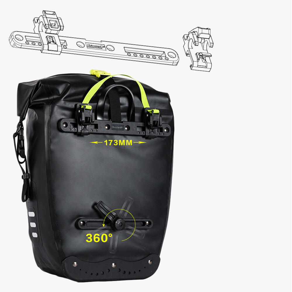 Brašna na nosič 25l/27l RK19662 3/5