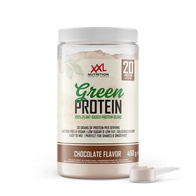 Green protein - vegan eiwitpoeder - vanille - 450 gram