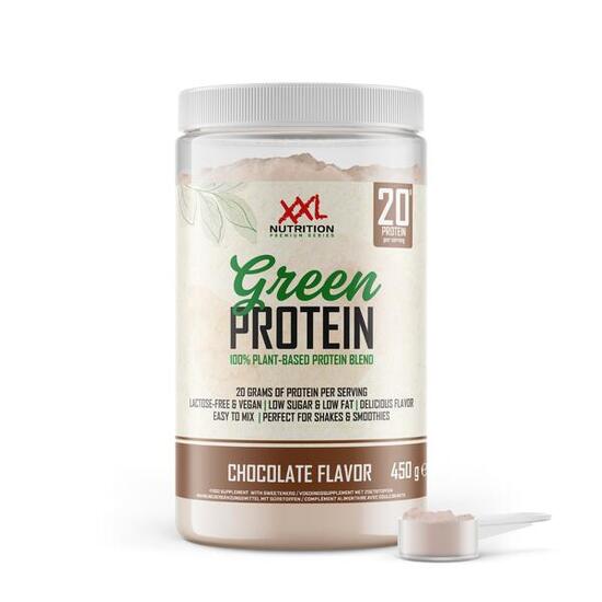Green Protein - Vegan Eiwitpoeder - Chocolade - 450 gram