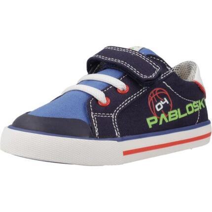 Zapatillas de Lona de Bebé Niño Pablosky con Cierre Adherente