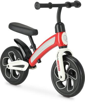 Qplay Impact Bicicletta senza pedali 10 pollici - Bicicletta per bambini - Rossa