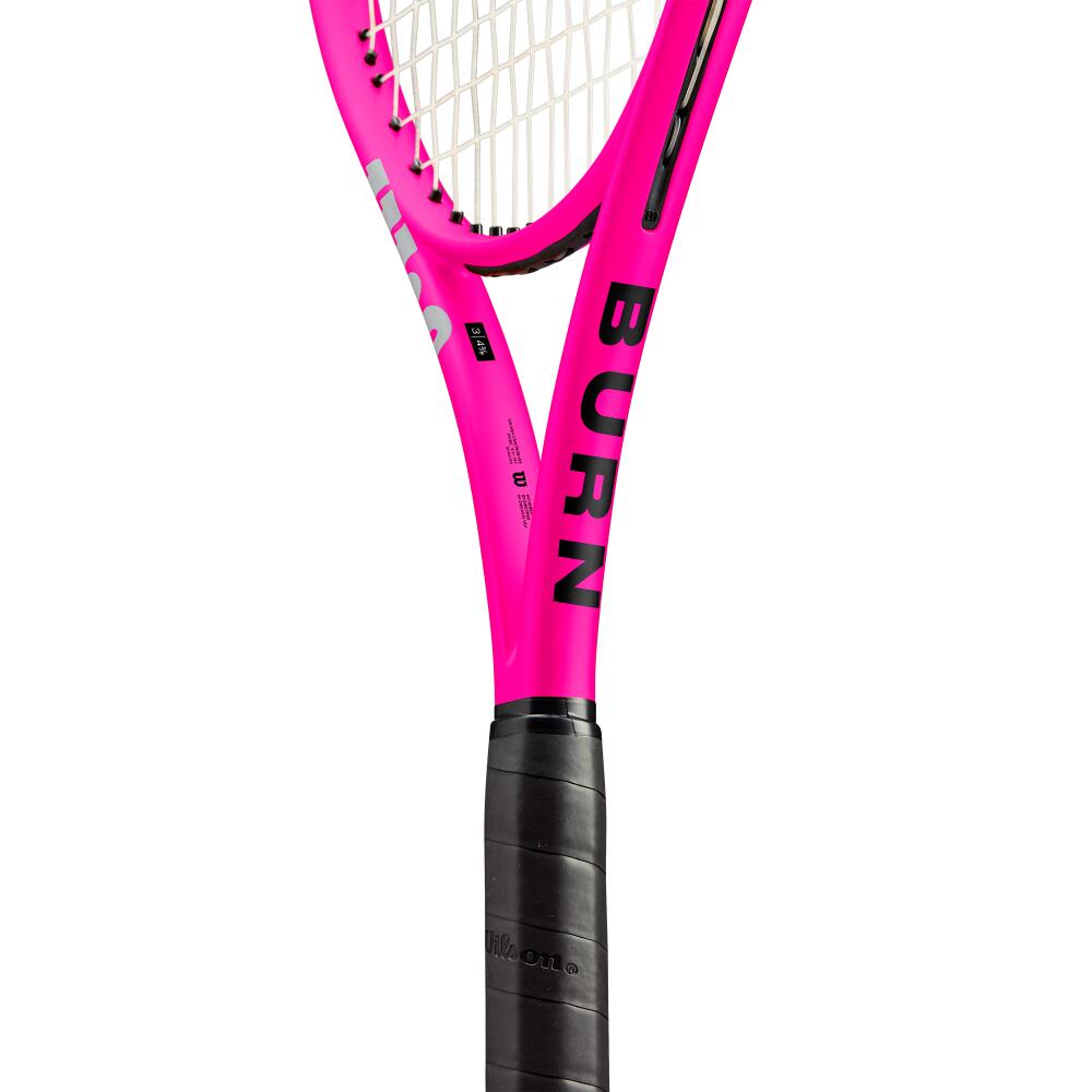 Raquette de Tennis Wilson Burn PINK 105S - Cordée 4/4