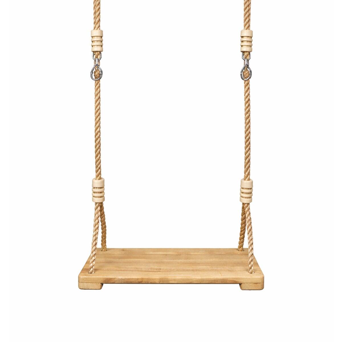 Balançoire en bois poutre métal 3 m Adulte SKYLER 2 - 3 personnes 4/7