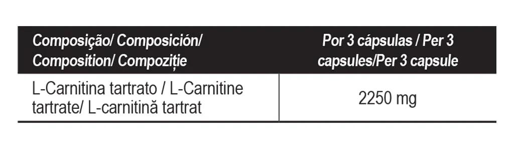 QUEIMADOR DE GORDURA L-CARNITINE 750 MG - 60 CAPS 2/3