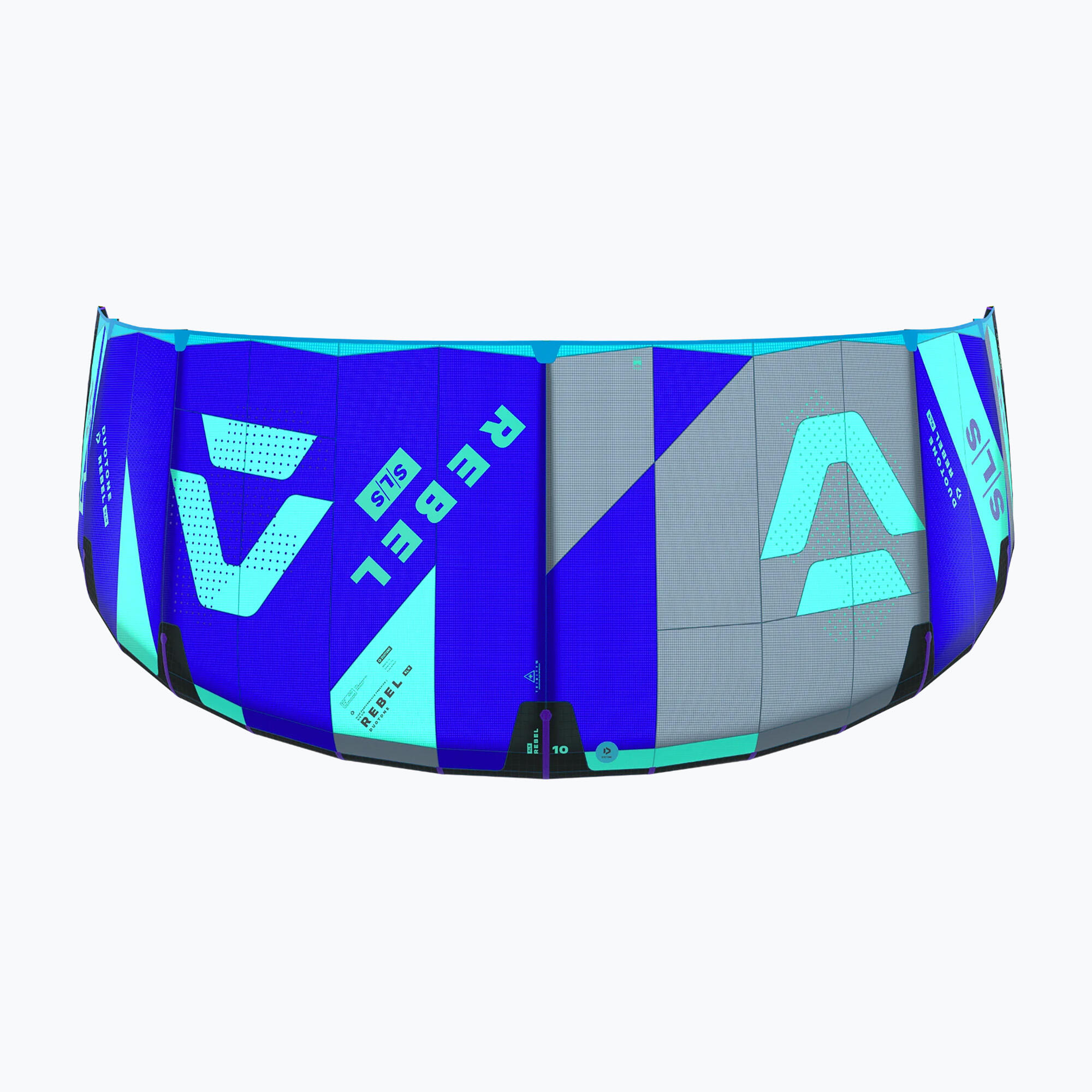 Latawiec kite Duotone Rebel SLS 24 Royal Blue/Mint 5/7