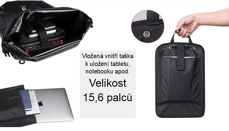 Brašna na kolo pod sedlo na nosič 27L X21669 3/4