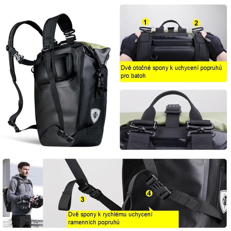 Brašna na kolo pod sedlo na nosič 27L X21669 4/4