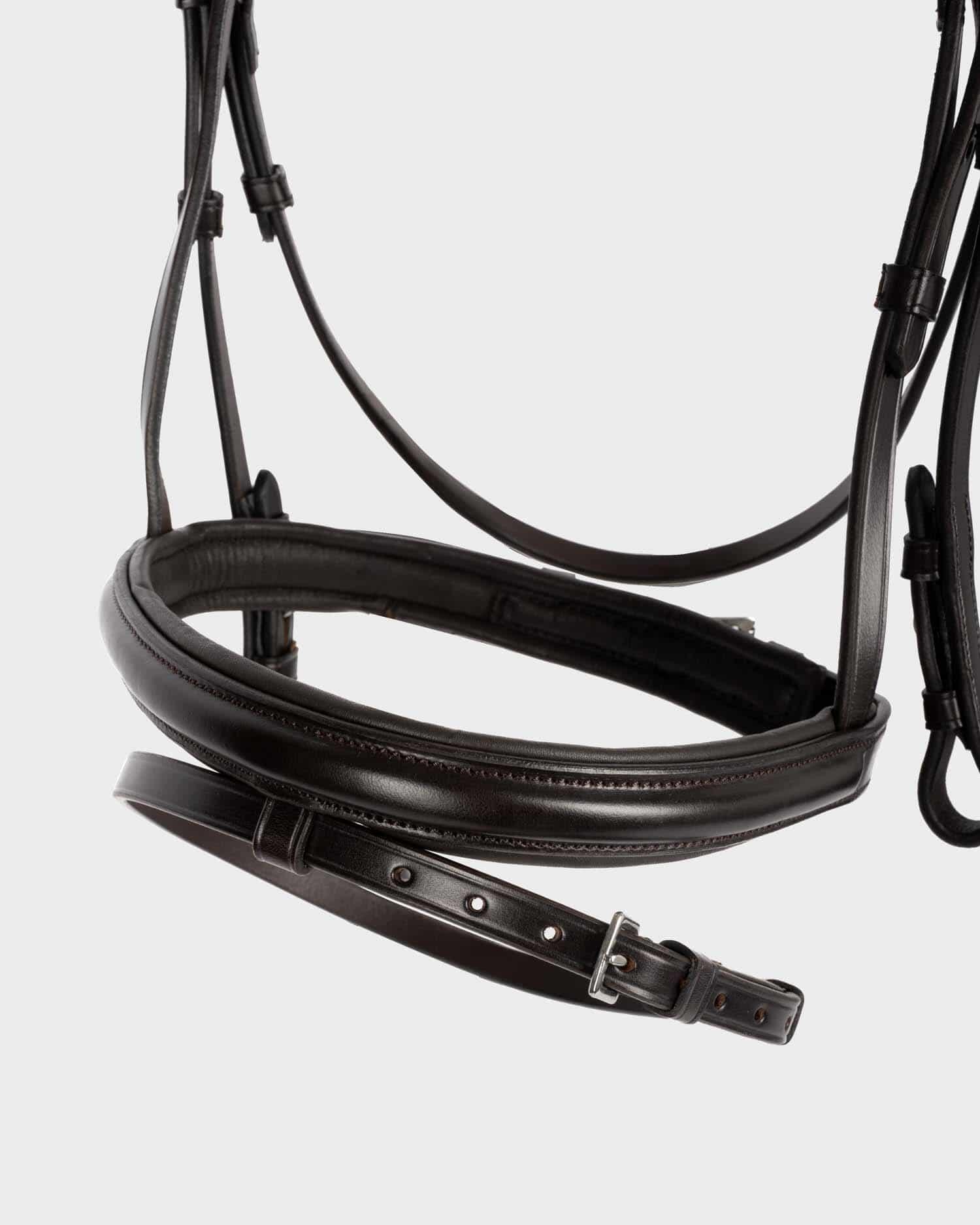 Trense Oslo dark brown/silver 4/5