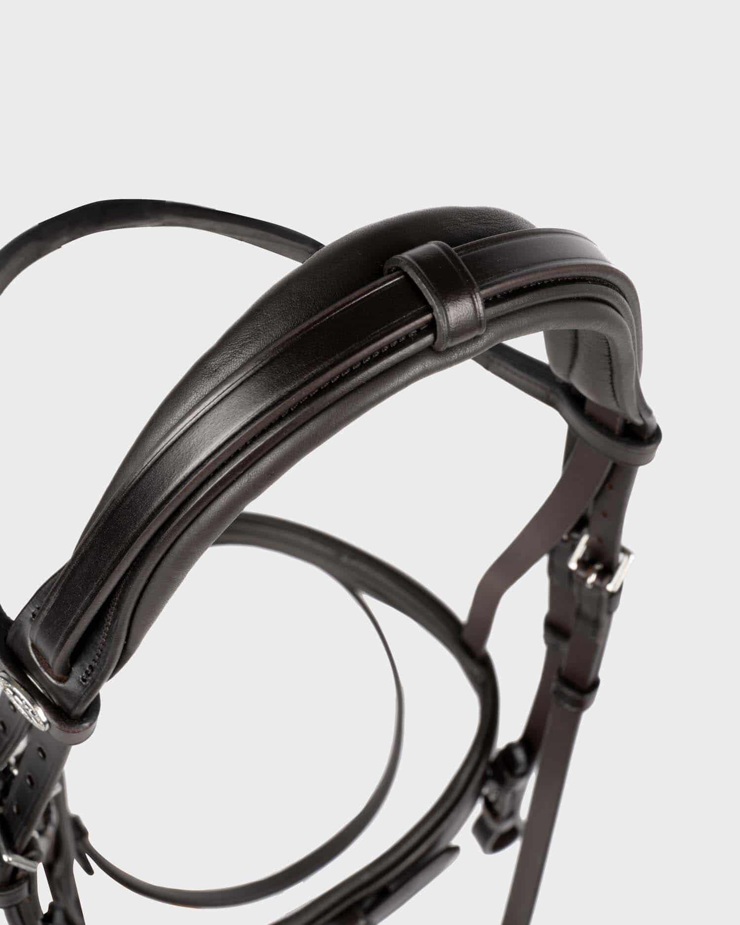 Trense Oslo dark brown/silver 3/5