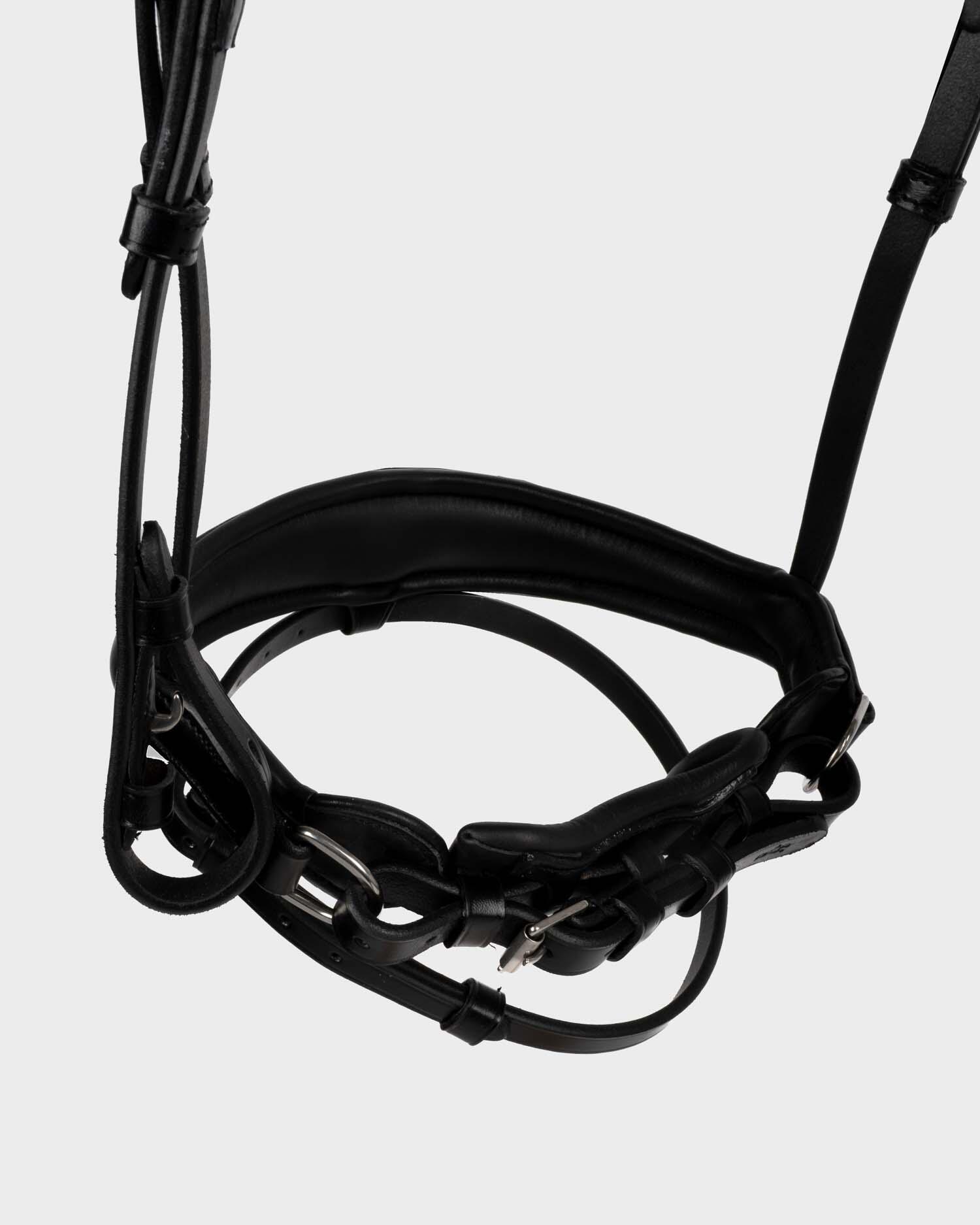 Anatomische Trense Brantford black/silver 4/7