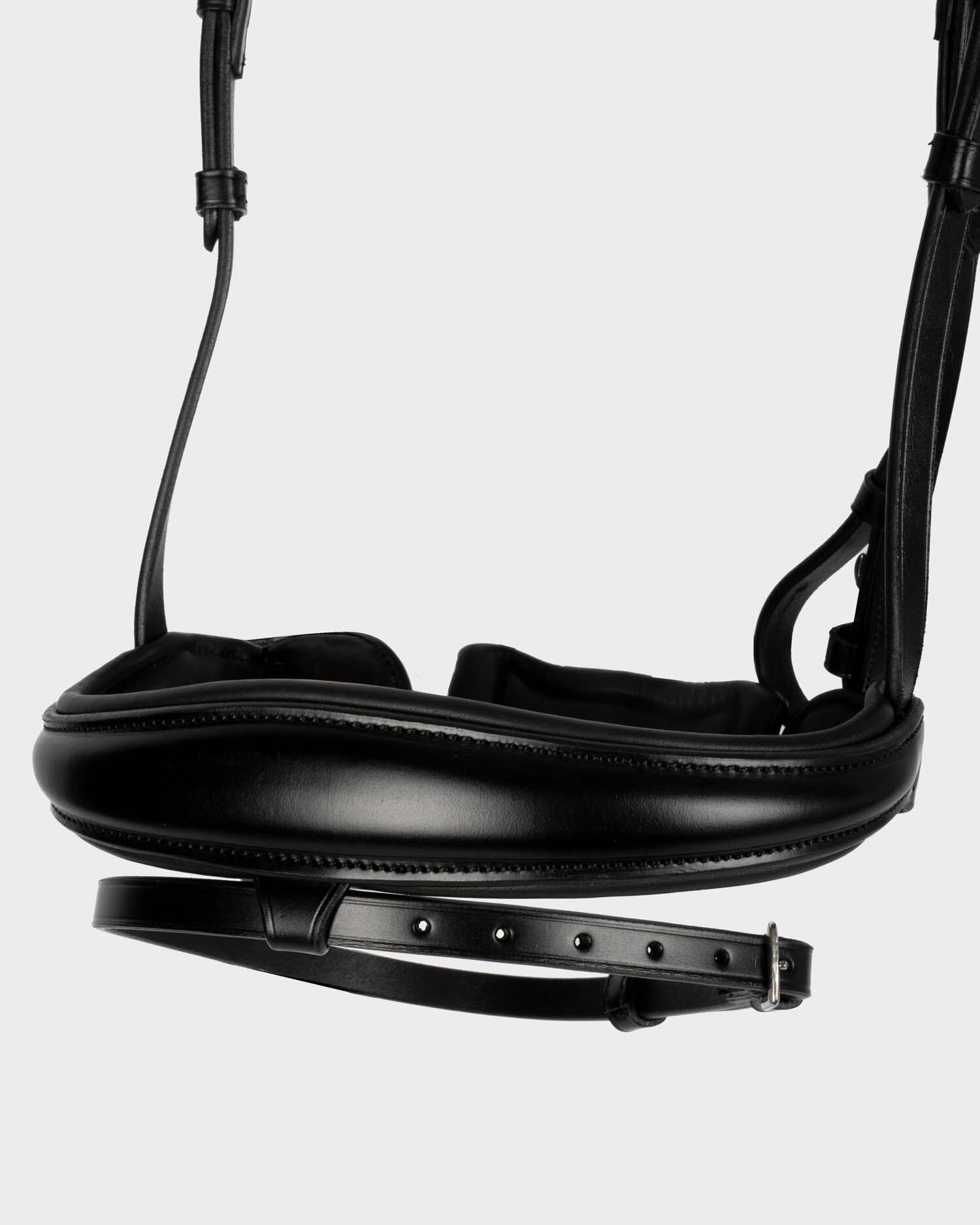 Anatomische Trense Brantford black/silver 5/7