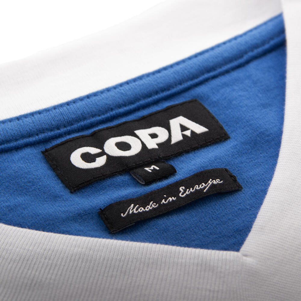 DDR WK 1974 - Retro voetbalshirt - Blauw – COPA Football 5/7