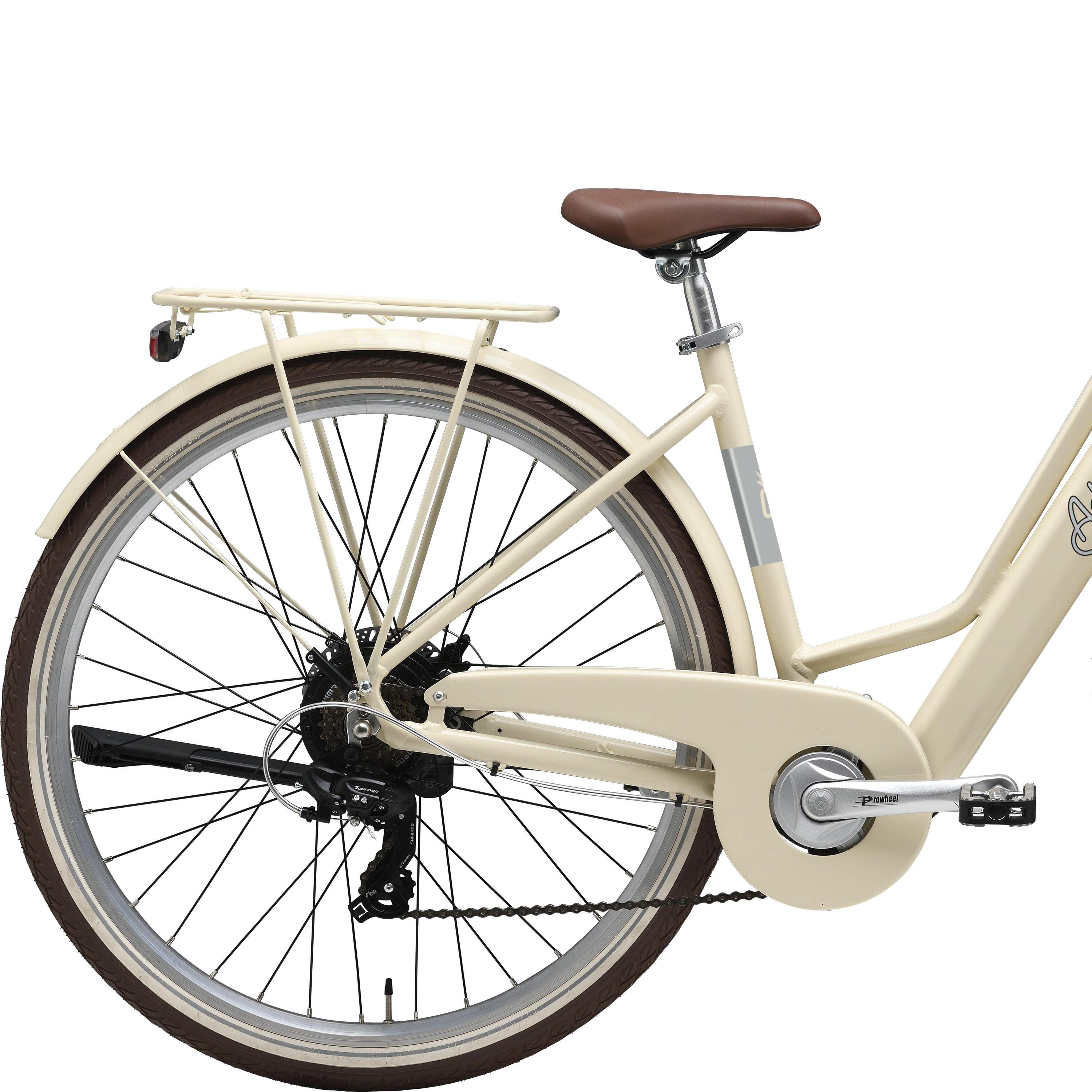 E-Citybike Adriatica E-Retro 28" tiefer Einstieg creme 2/3