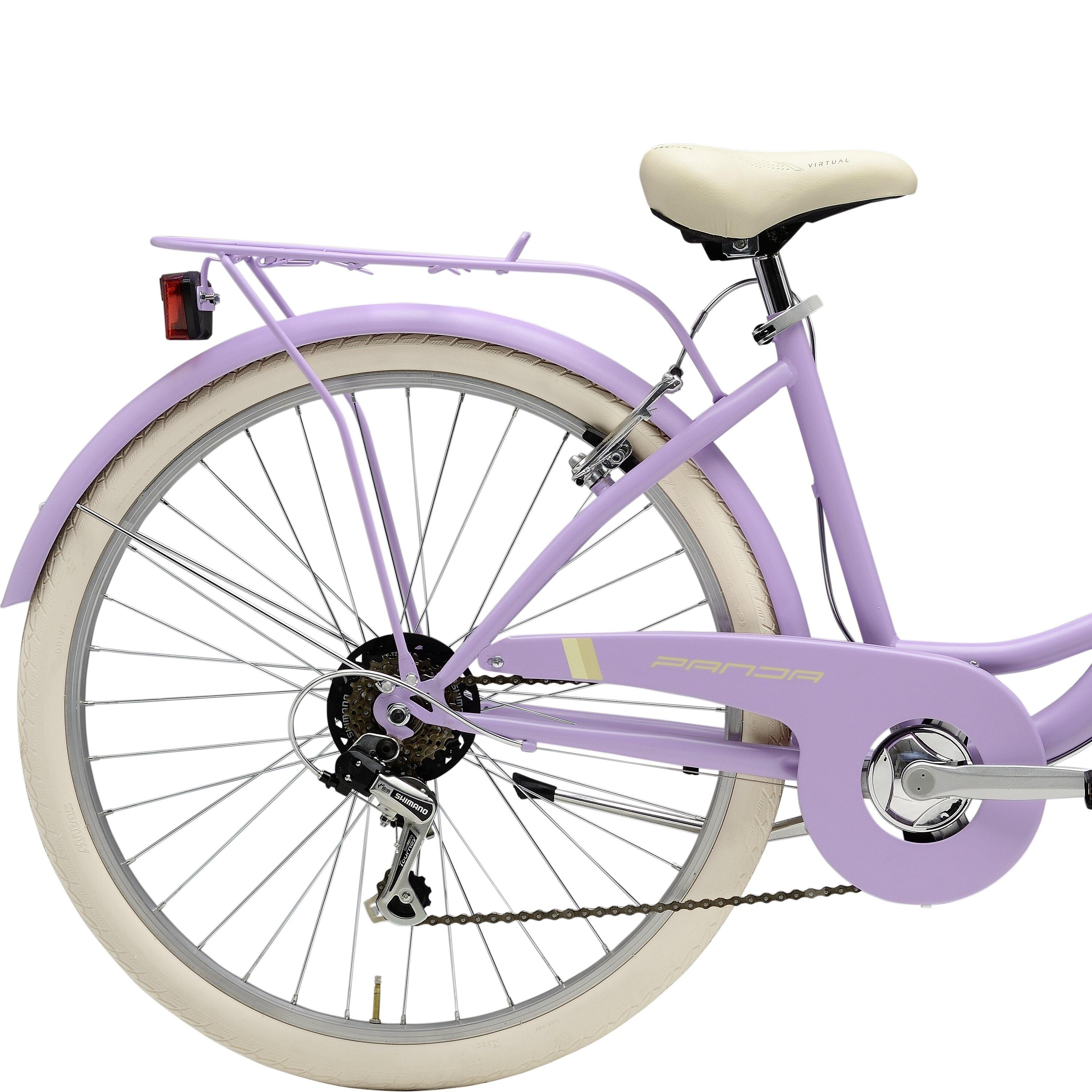 Bicicleta de Cidade de Criança Panda 26" Adriatica 9-12 Anos Lilás 2/4