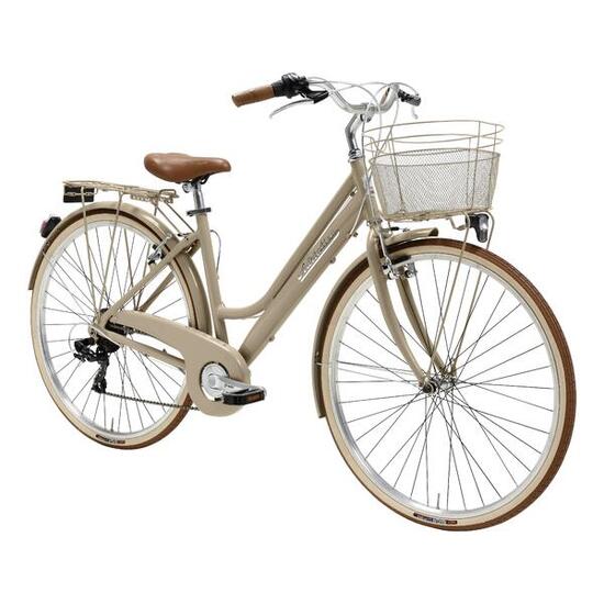 Citybike Adriatica Retro 28" tiefer Einstieg haselnuss