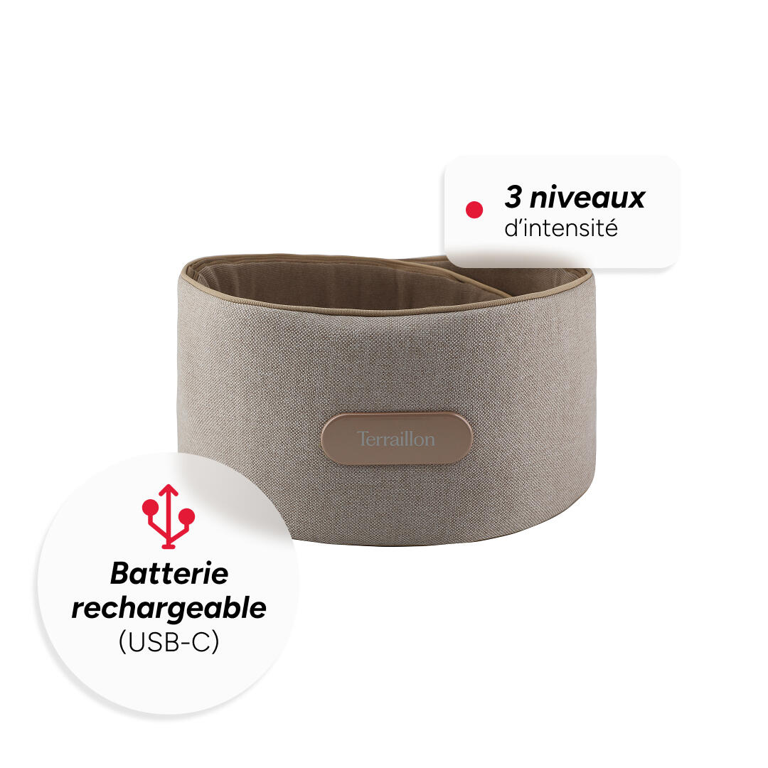 Ceinture de massage chauffante dos et ventre 5/6