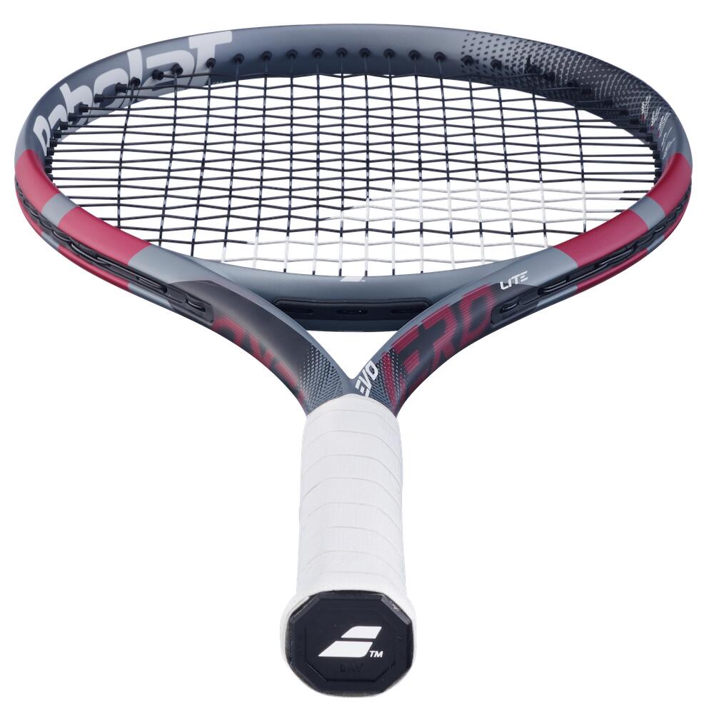Raquette de tennis Babolat Evo Aero Lite 102 Pink - Cordée - Grip 1 3/6