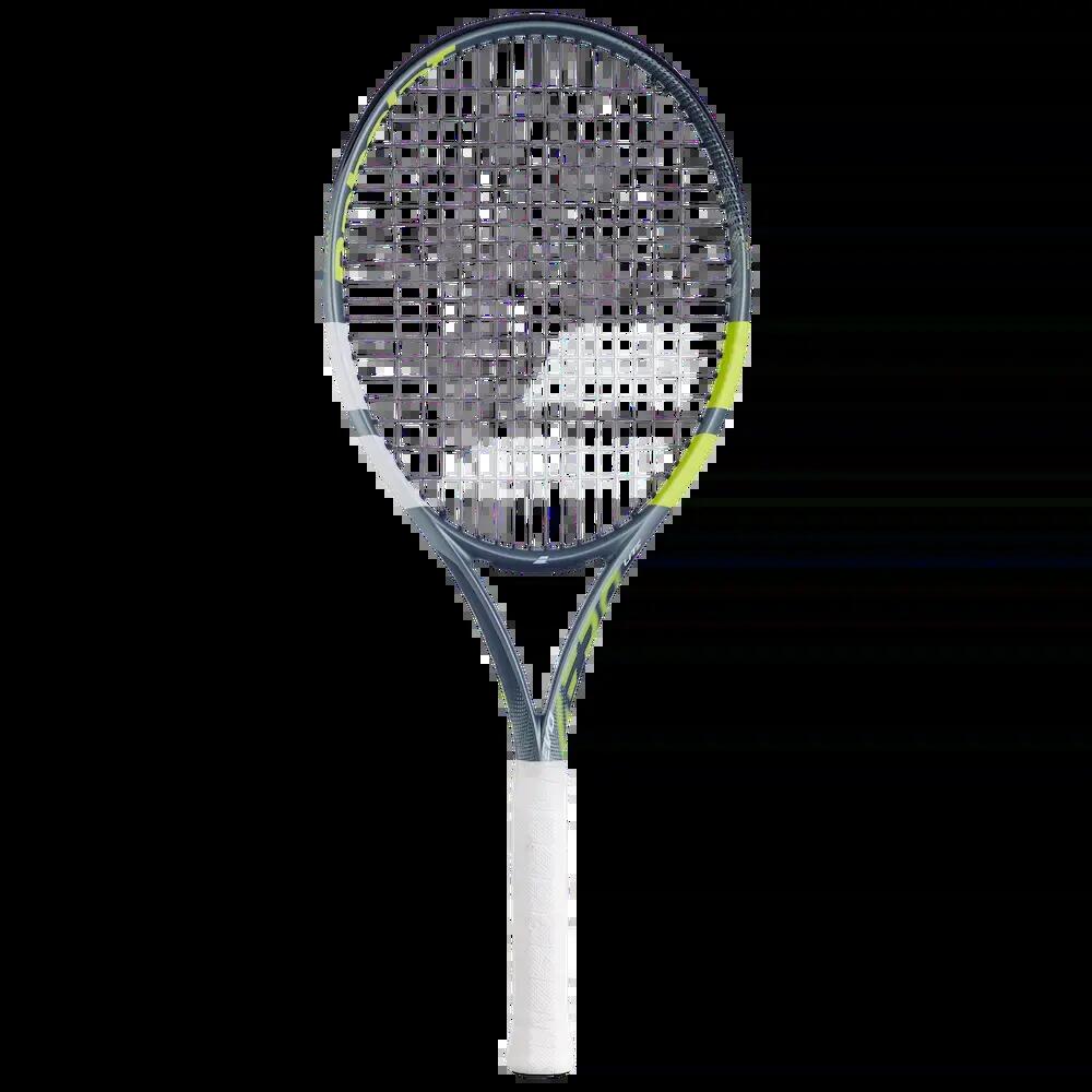 Babolat Evo Aero Lite 102 Yellow Tennis Racket - Strung - Grip 2
