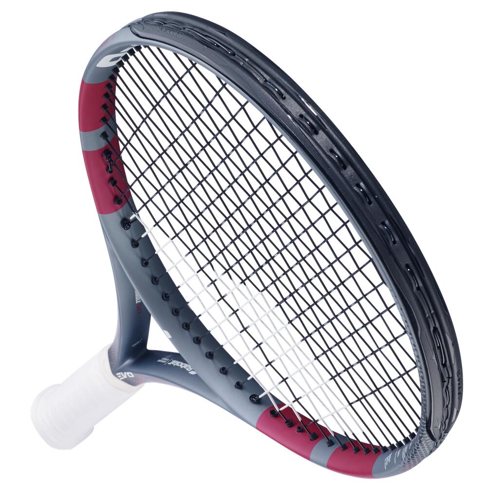 Raquette de tennis Babolat Evo Aero Lite 102 Pink - Cordée - Grip 1 4/6