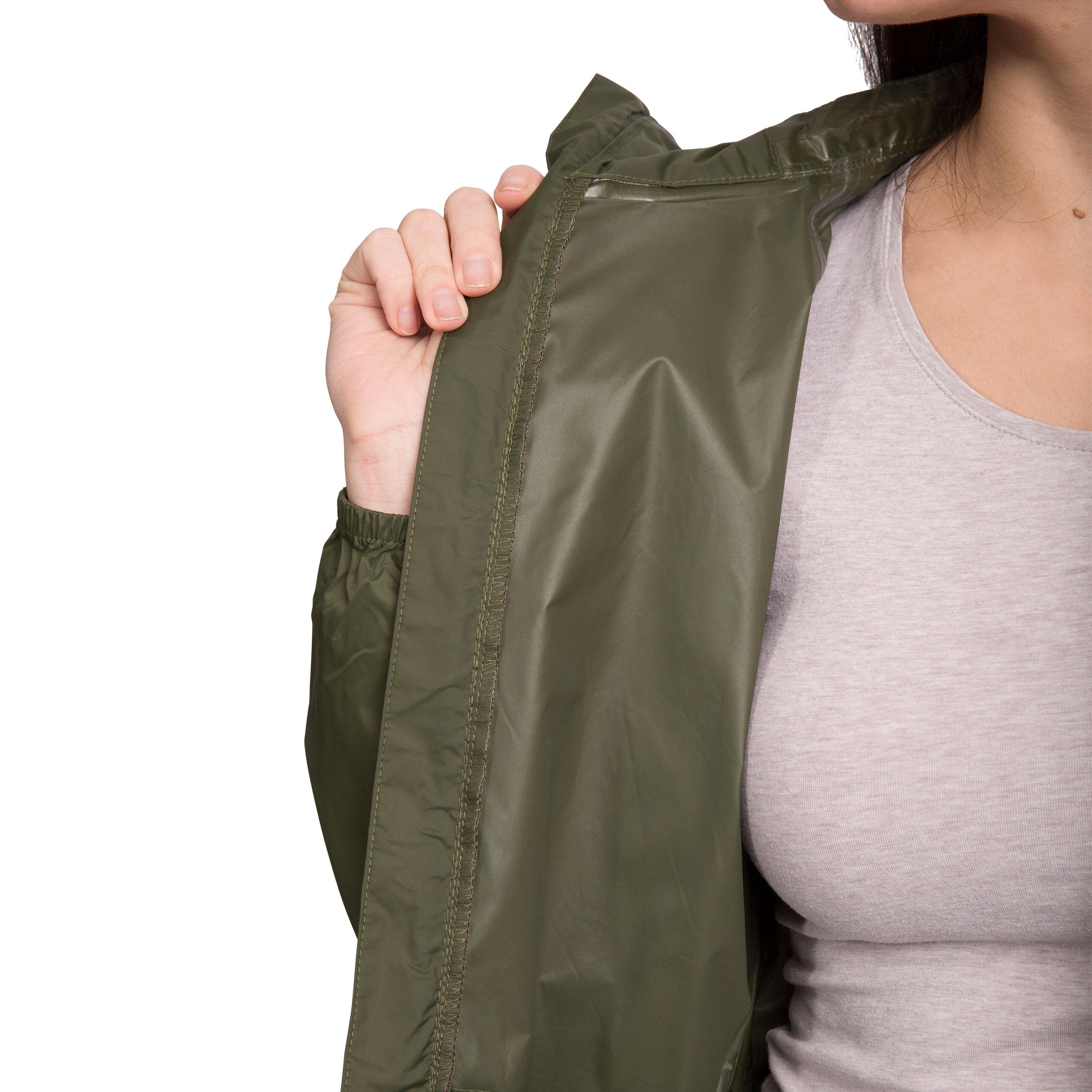 Chaqueta impermeable con capucha y cremallera para mujer Trespass Qikpac 5/5