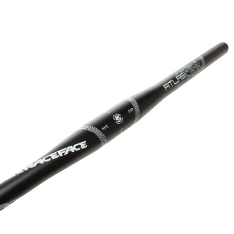 ATLAS Flachlenker - 31,8 x 785 mm - schwarz