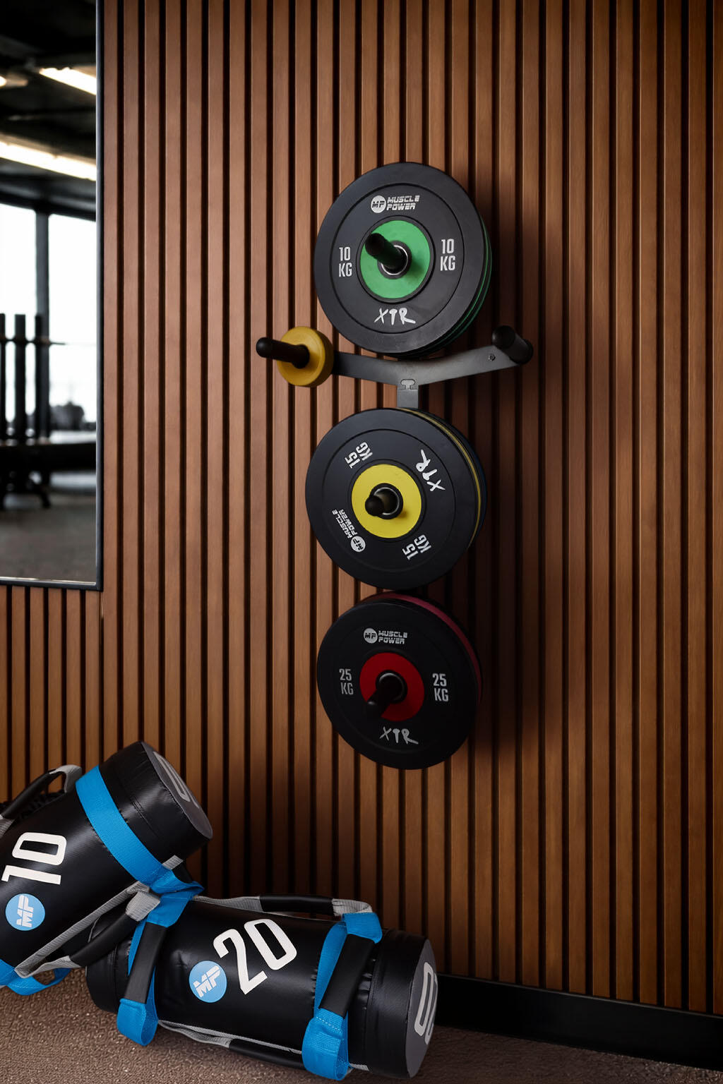 Muscle Power MP3050-side Opbergbeugel H. schijven zijstuk Wall Line wandmodel 5/7