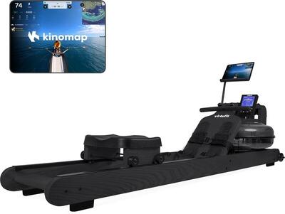 Roeitrainer - elite water resistance - black edition